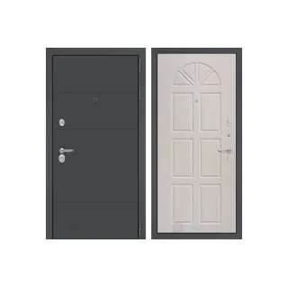 Входная дверь Labirint ART графит 15 Алмон 15